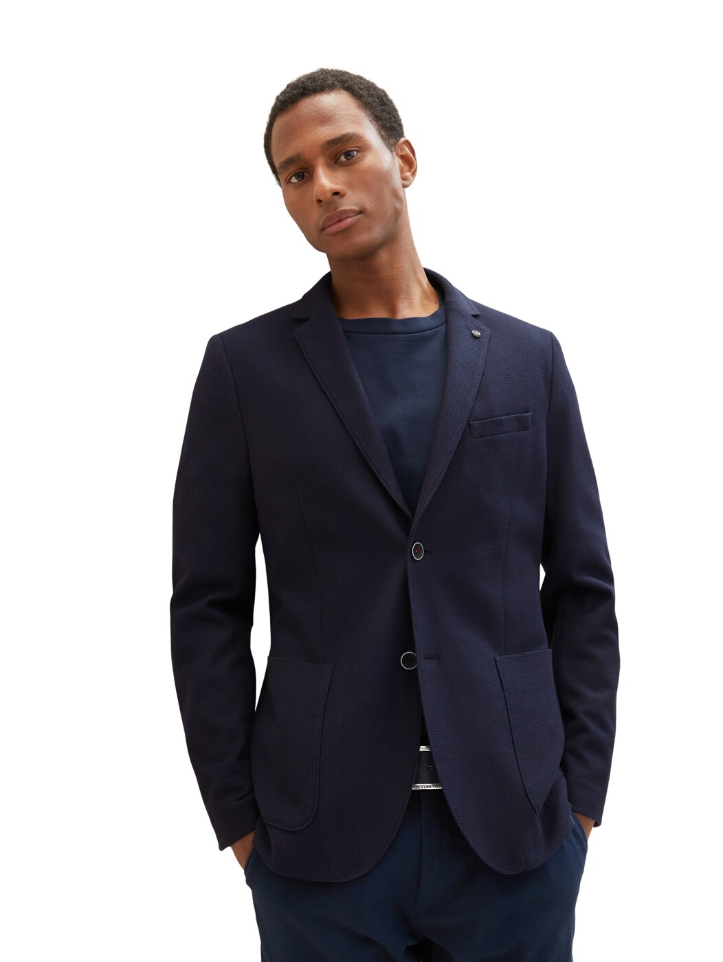 structure blazer - Herren