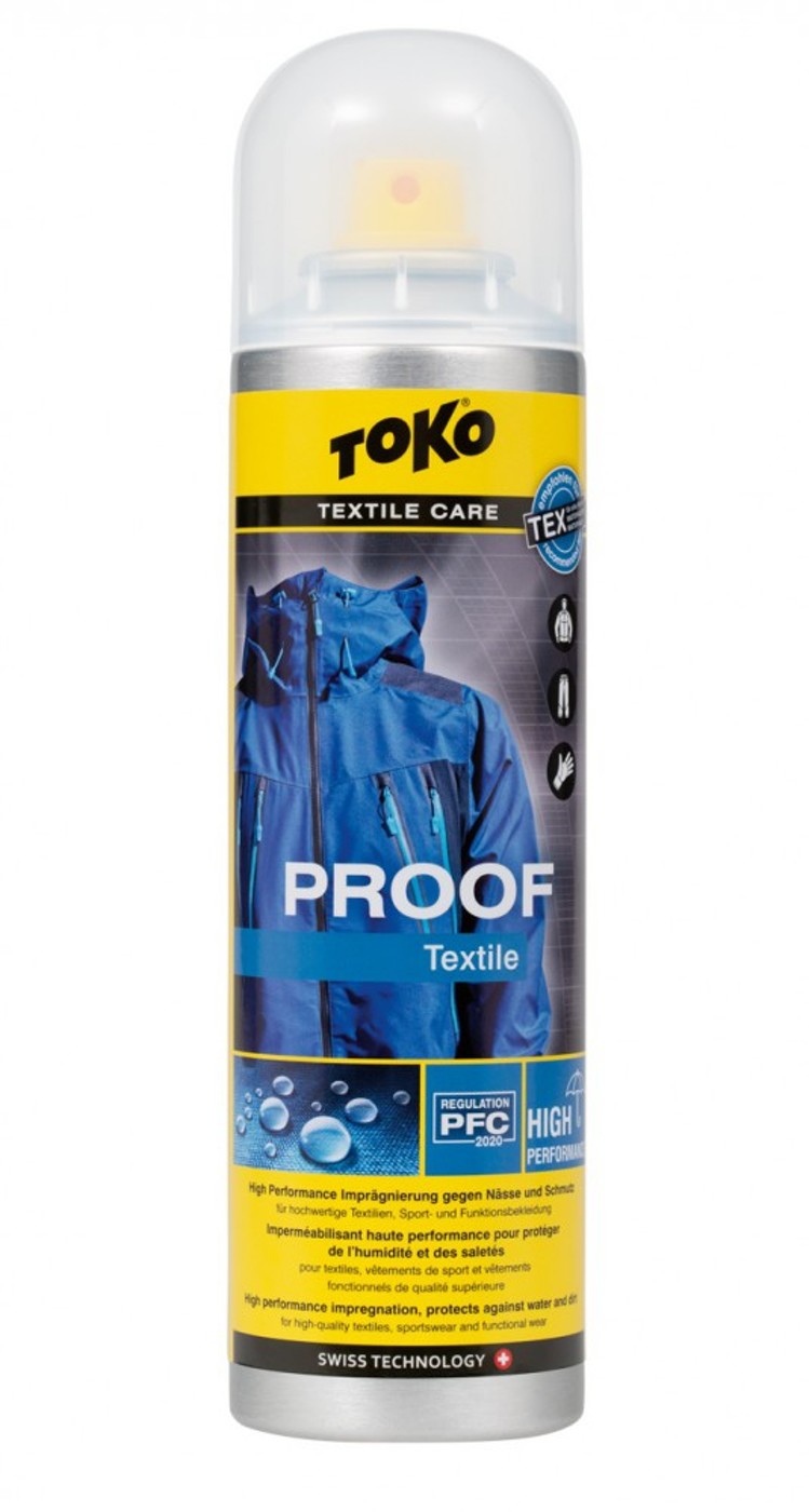 TOKO Imprägnier. TEXTILE PROOF
