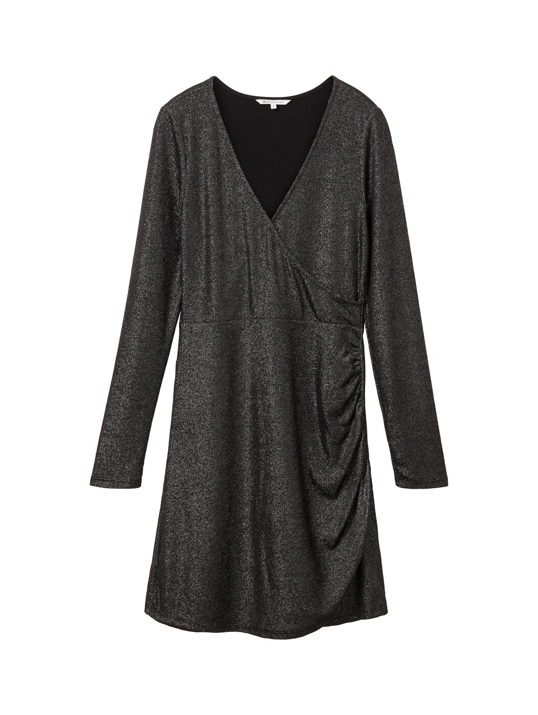 glitter wrap mini  dress - Damen