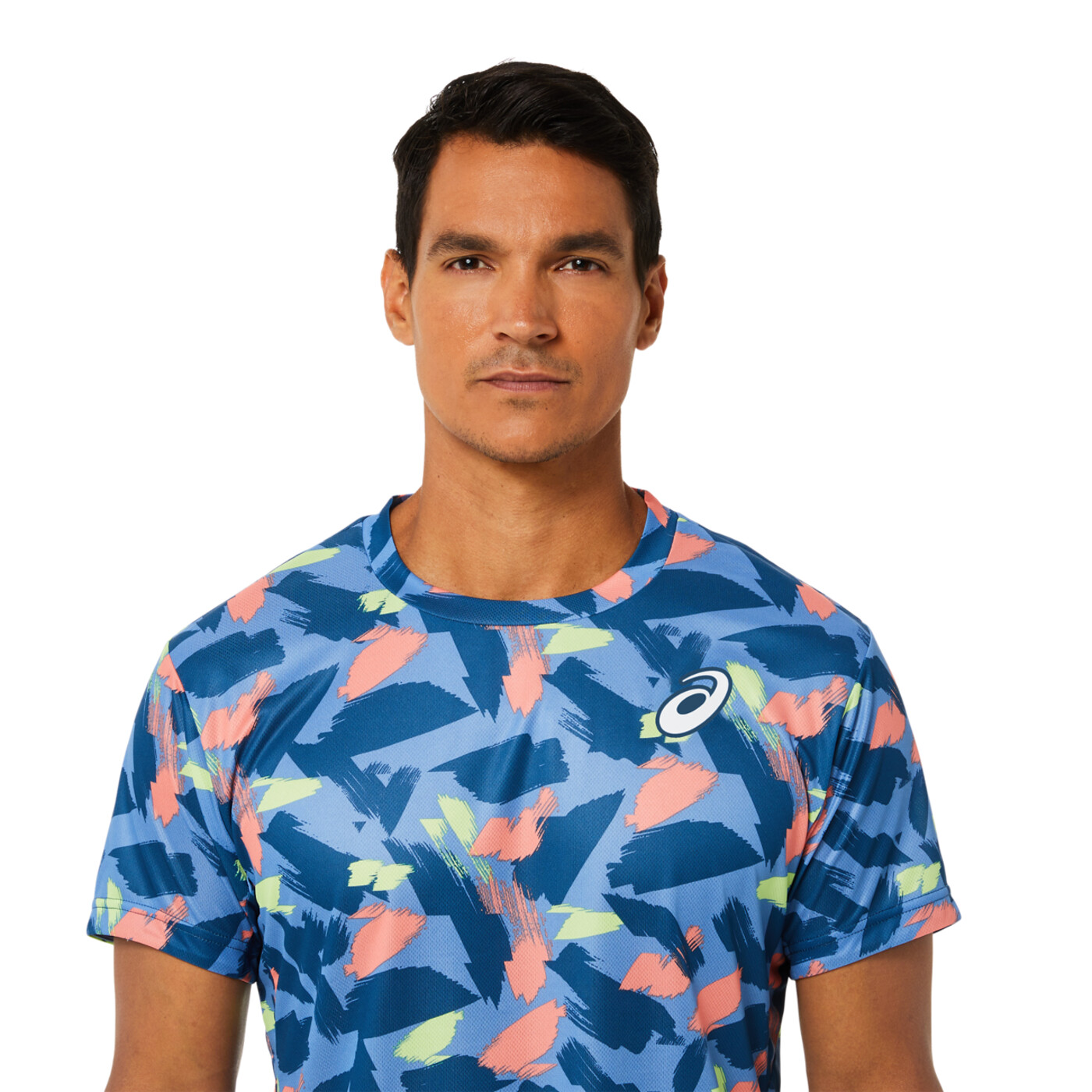 ASICS MATCH GRAPHIC SS TOP - Herren