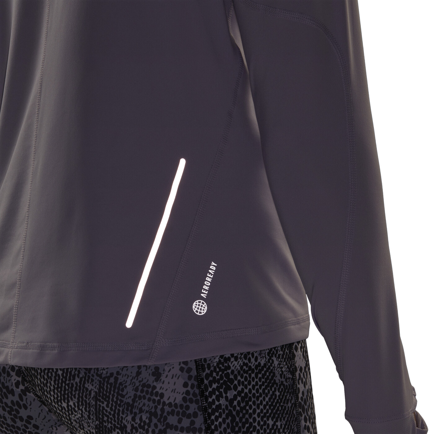 ADIDAS FAST 1/2 ZIP - Damen