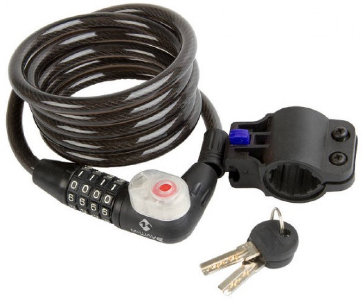 M-WAVE Spiralkabelschloss DS 10.18 L