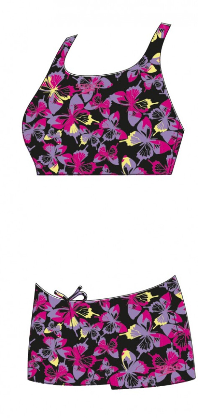 SPEEDO Allover 2 piece Boyleg Short - Kinder