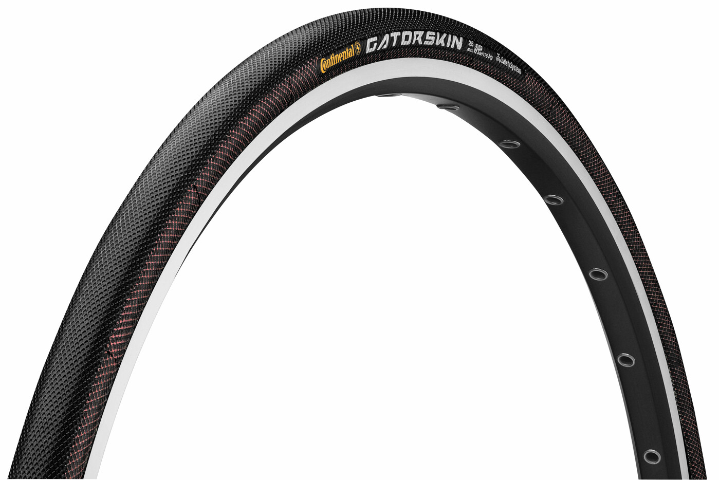 CONTINENTAL GATORSKIN, 700X25C, DRAHTR.