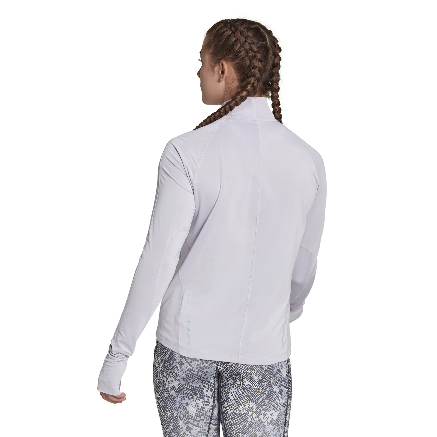 ADIDAS FAST 1/2 ZIP - Damen