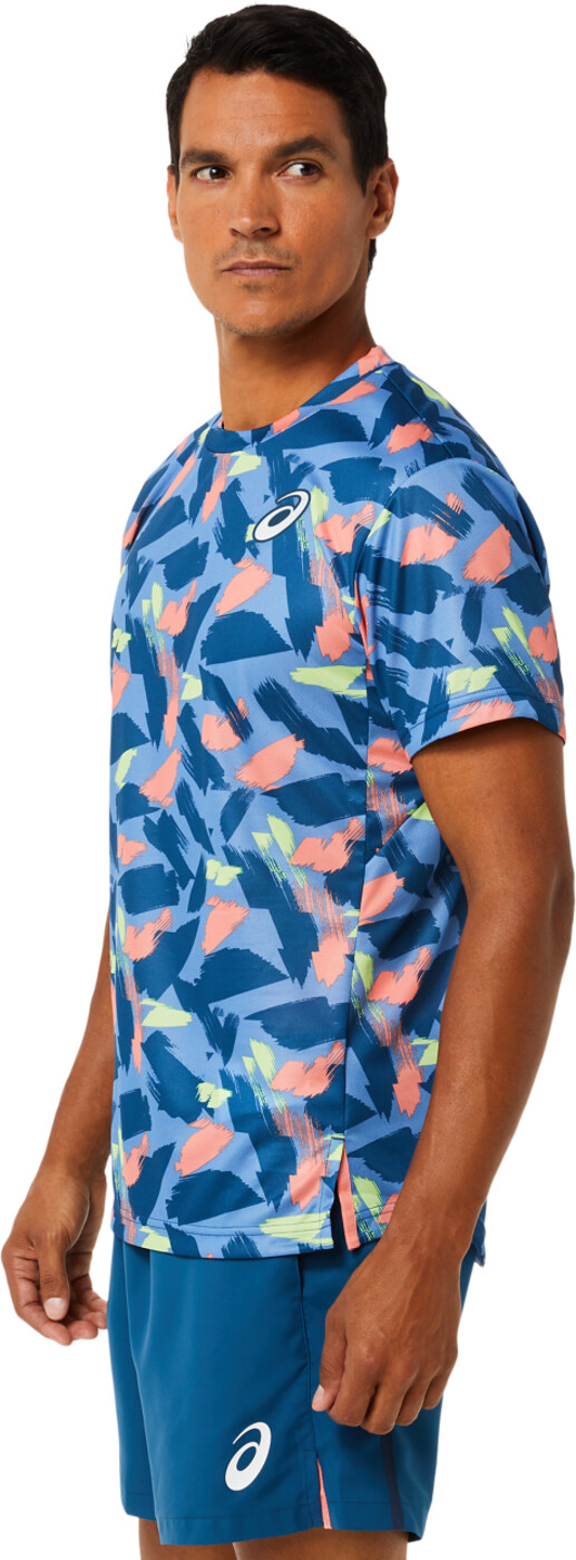 ASICS MATCH GRAPHIC SS TOP - Herren