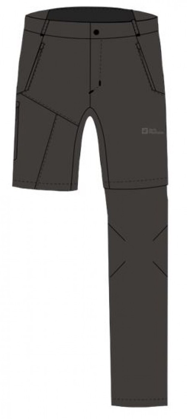 JACK WOLFSKIN GLASTAL ZIP AWAY PANTS M - Herren