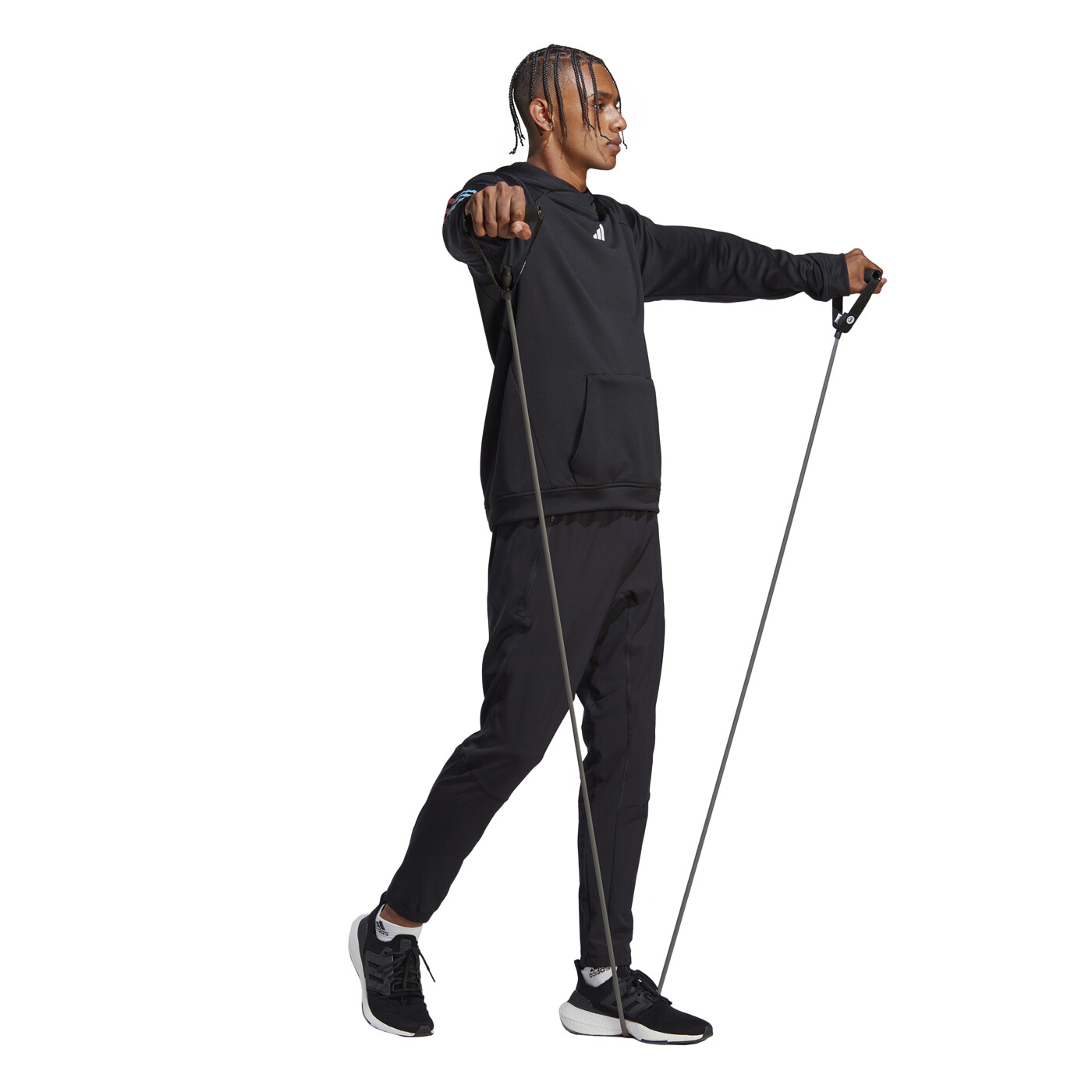 ADIDAS TI 3S HOODIE - Herren