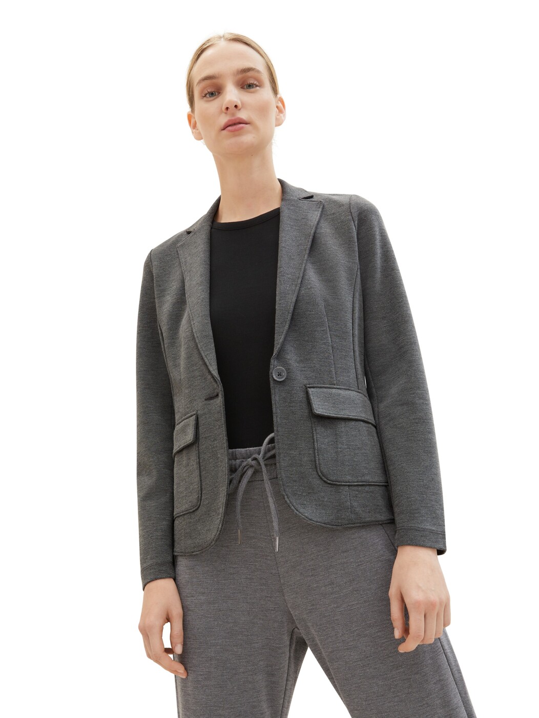 melange blazer - Damen