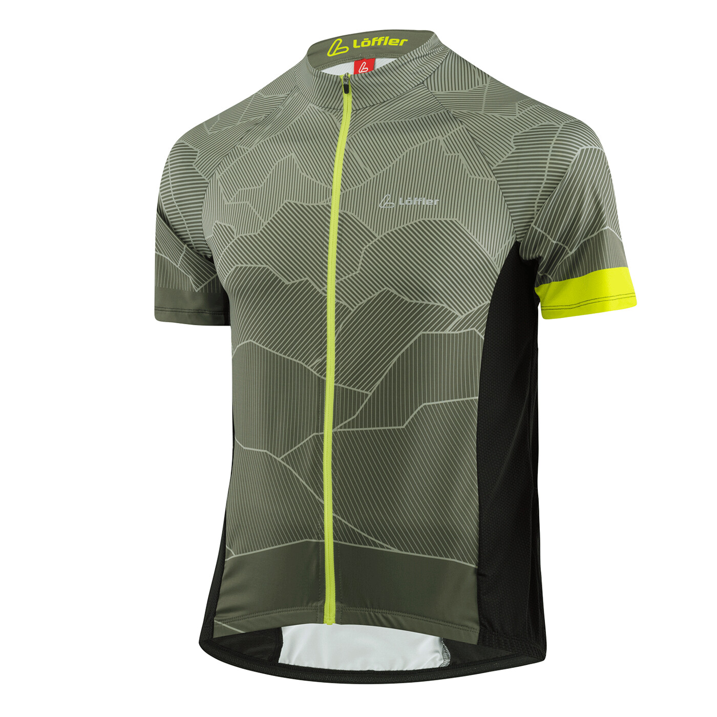 LÖFFLER M BIKE JERSEY FZ HILLS MID - Herren