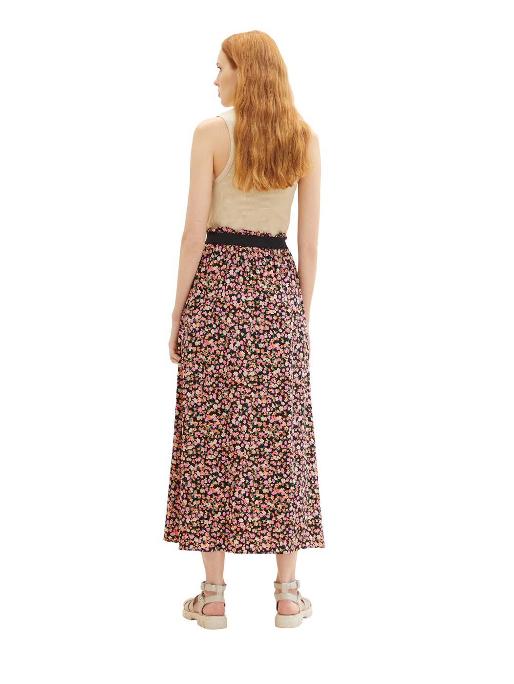 maxi skirt with elastic - Damen