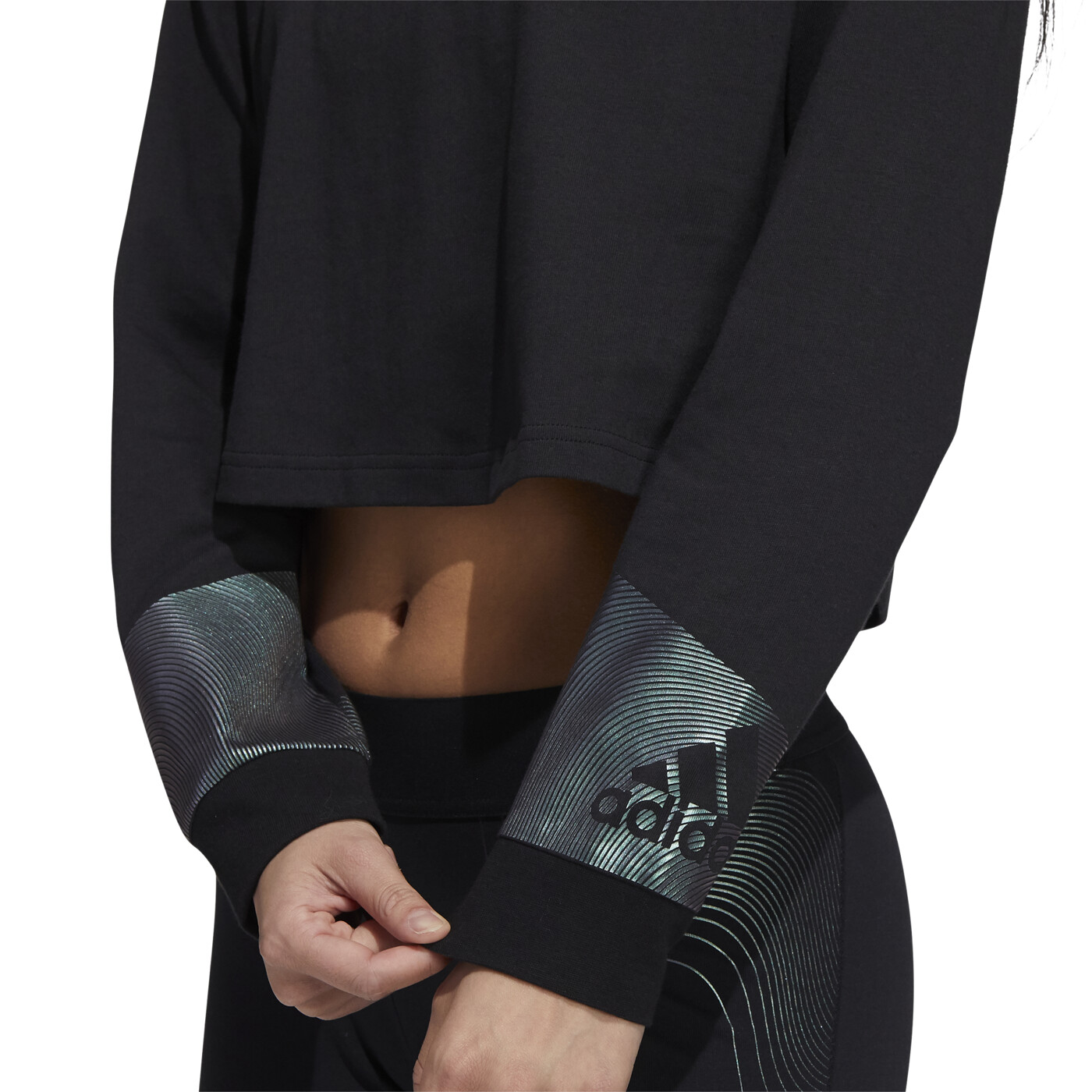 ADIDAS HLDY GFX CRP LS - Damen