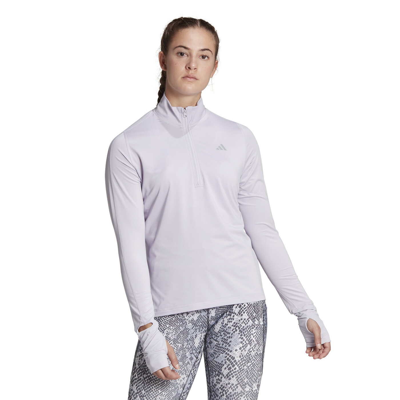 ADIDAS FAST 1/2 ZIP - Damen